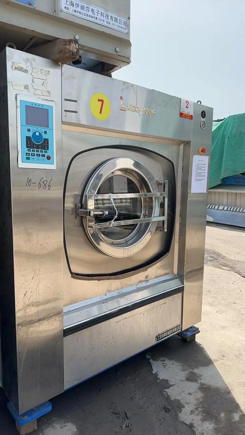 二手海獅洗脫機幾乎全新#二手布草洗滌設(shè)備#二手水洗廠設(shè)備#二