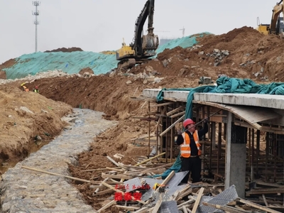 泰安住建局 泮河治理工程加速推進(jìn)，一期項(xiàng)目預(yù)計(jì)6月底竣工，房屋建設(shè)工程施工同步開展